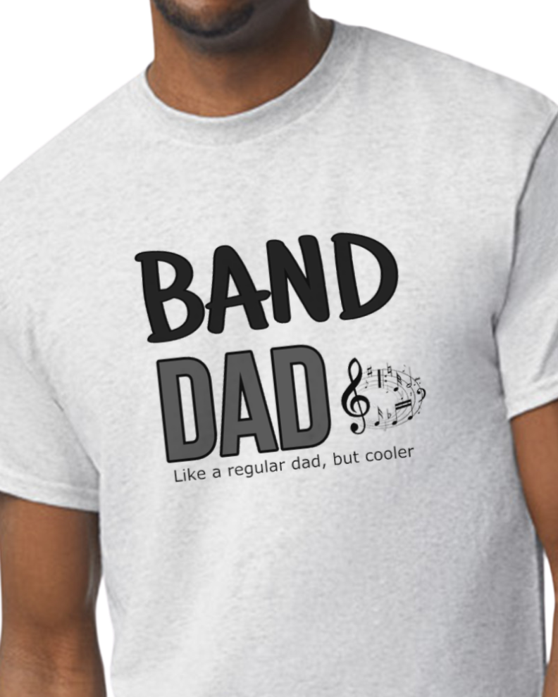 Band Dad t-shirt - cotton/poly blend