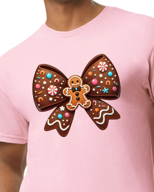 Gingerbread Bow T-shirt