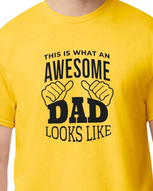 This is what an awesome Dad looks like - 50/50 Blend