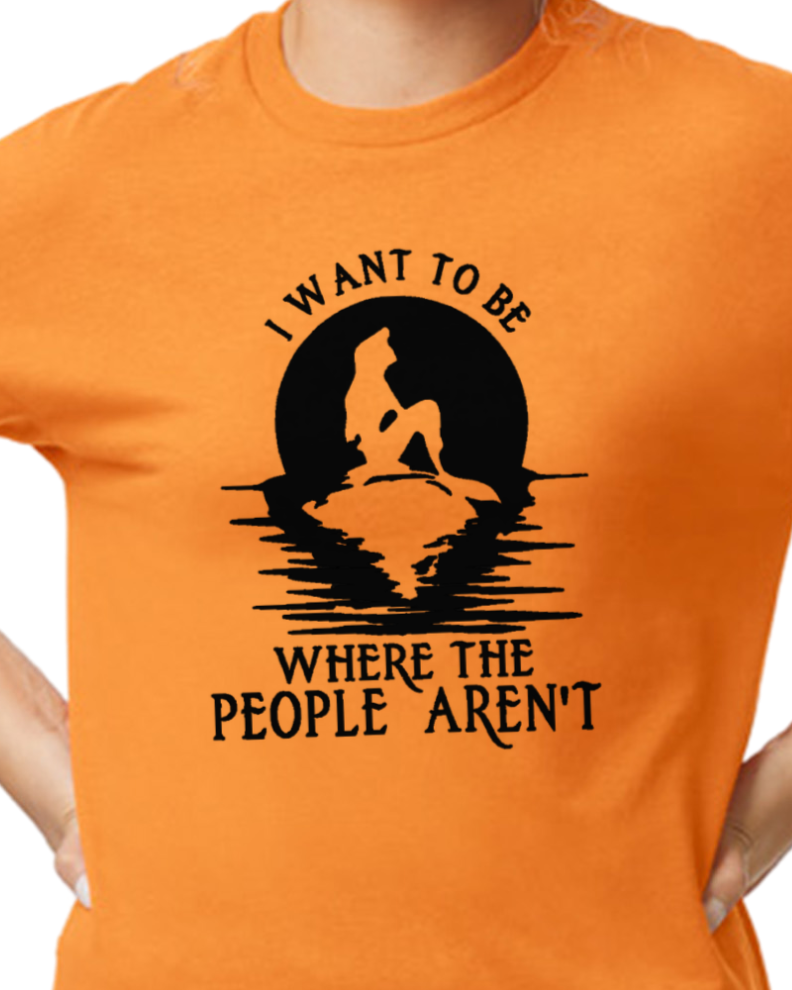 Mermaid - I want to be where the people arn't - 50/50 blend