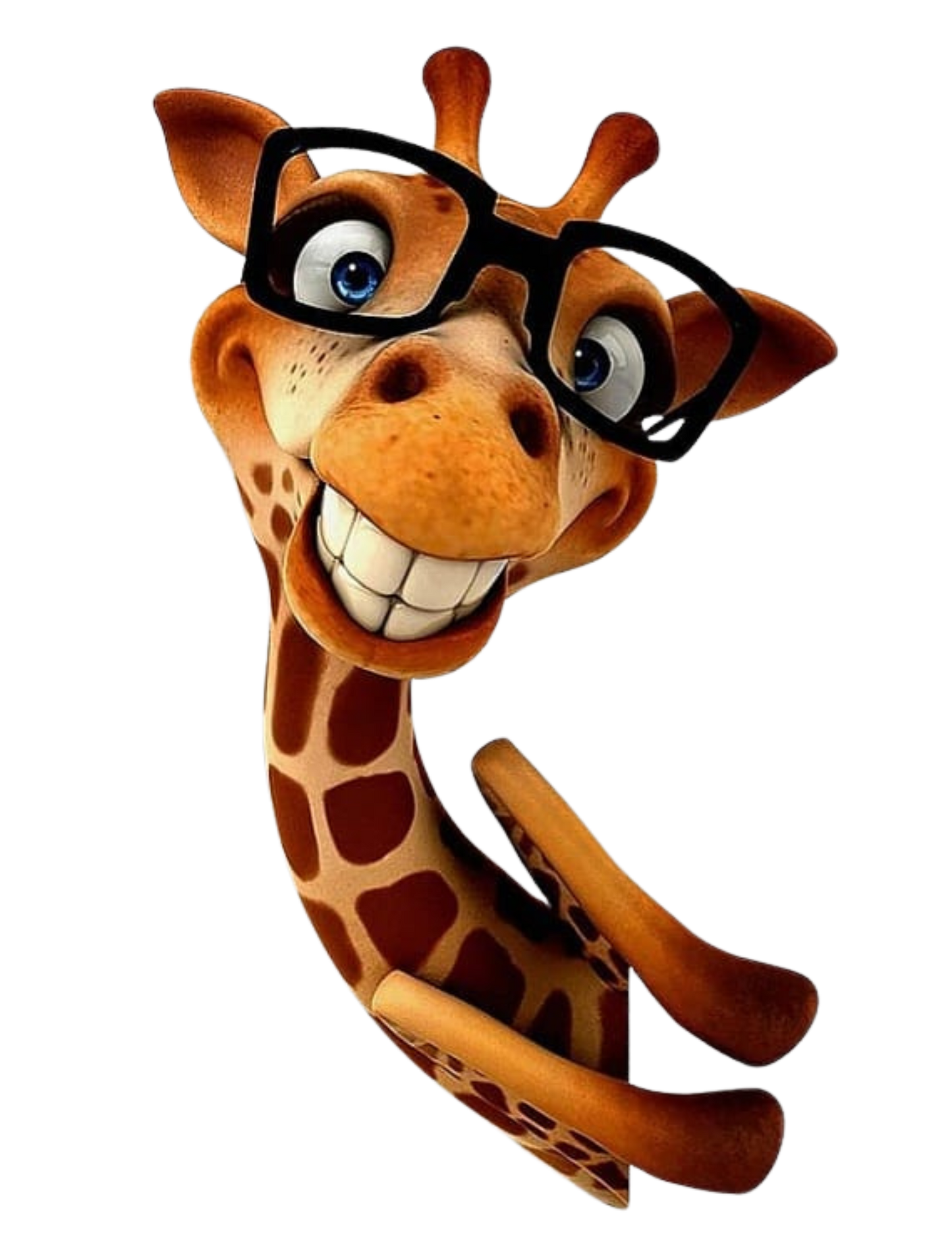Funny Giraffe - 50/50 blend - Unisex