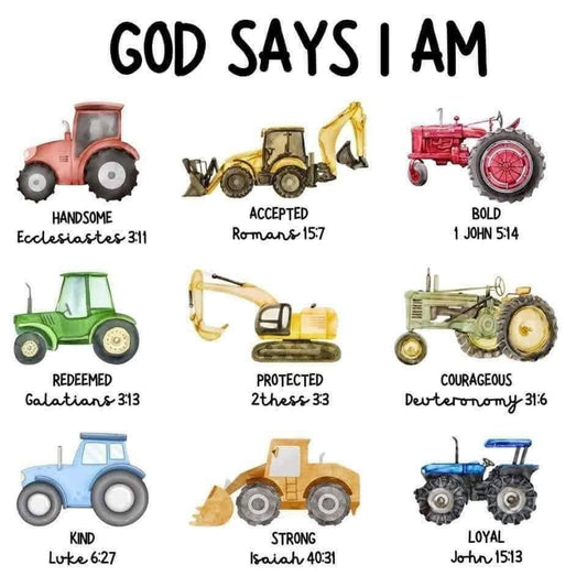 God Says I am T-shirt (YOUTH)