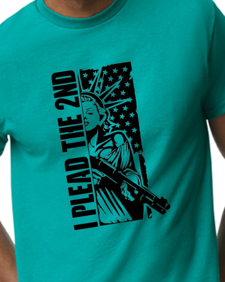 I plead the 2nd - Sand - 50/50 Blend - Unisex