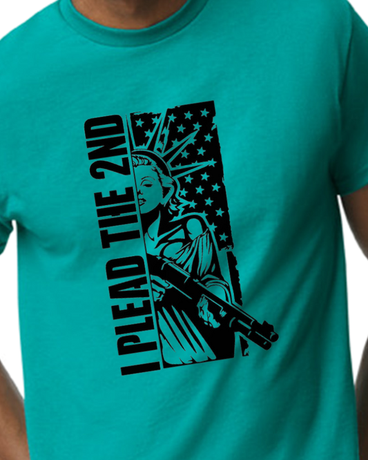 I plead the 2nd - Sand - 50/50 Blend - Unisex