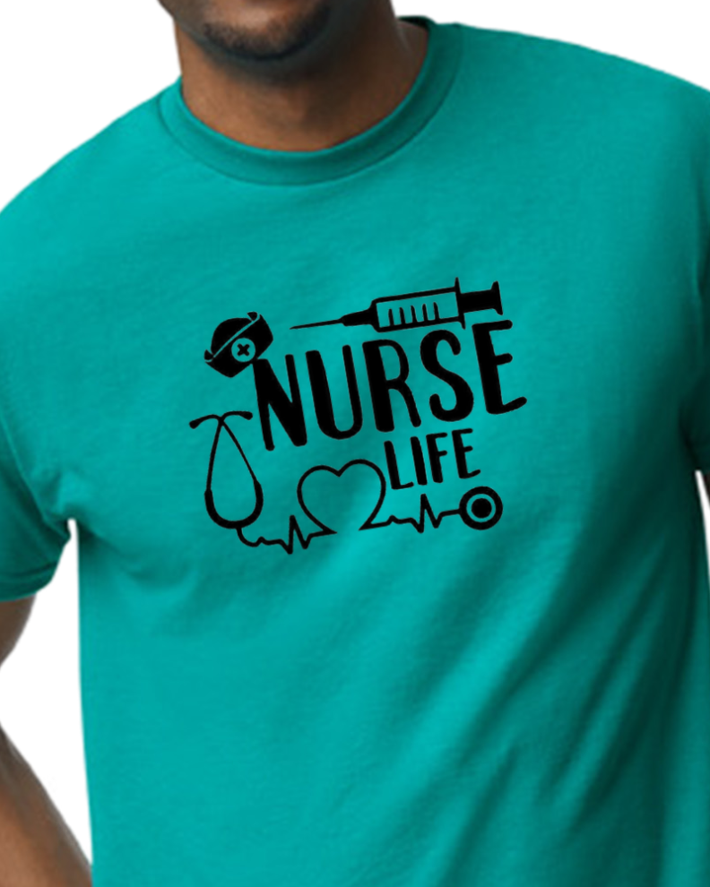 Nurse Life T-shirt - cotton/poly