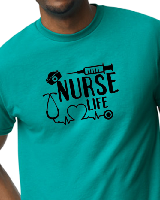 Nurse Life T-shirt - cotton/poly