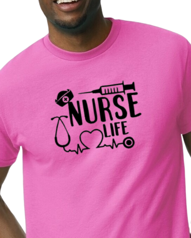 Nurse Life T-shirt - cotton/poly