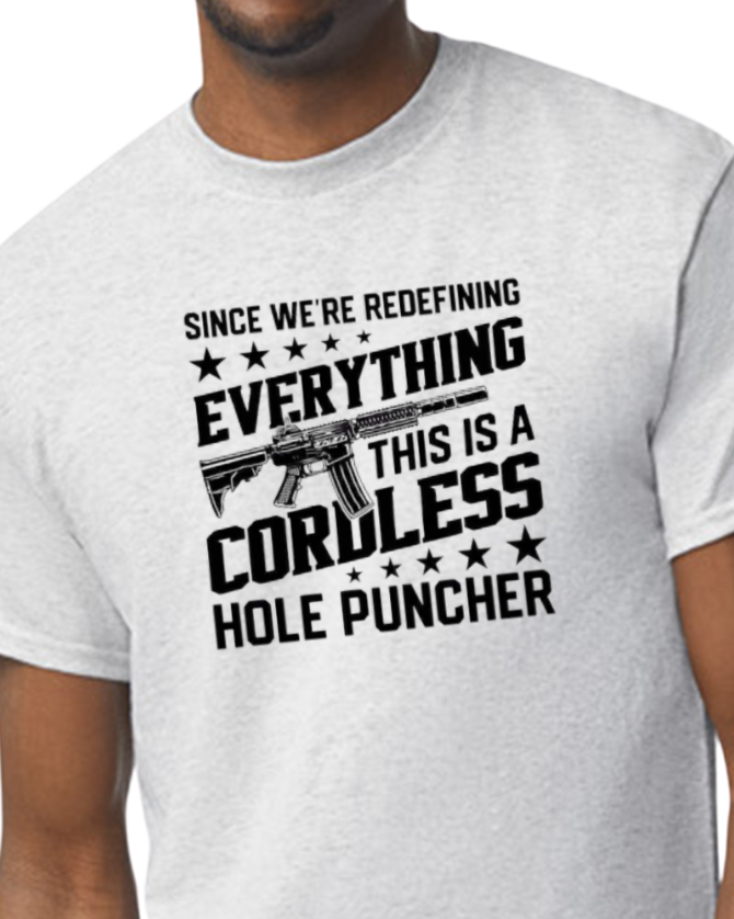 Cordless Holepuncher second amendment design