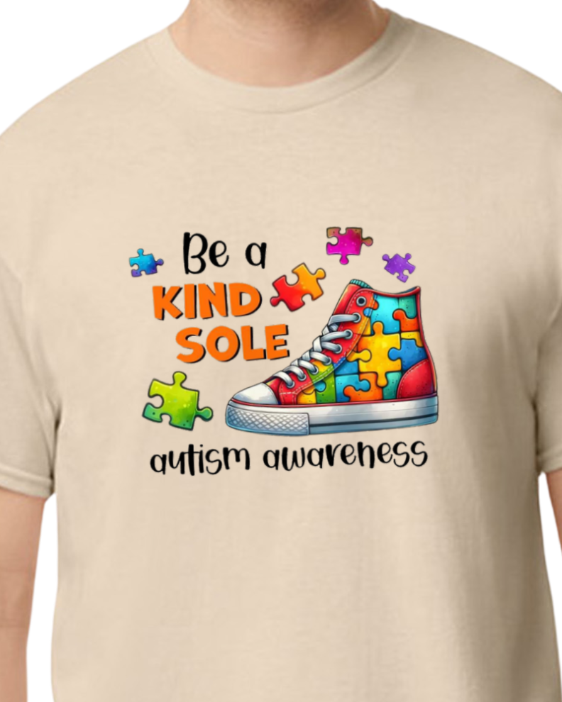 Kind Sole T-shirt - 50/50 Blend - Unisex