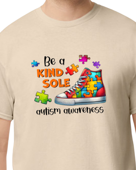 Kind Sole T-shirt - 50/50 Blend - Unisex