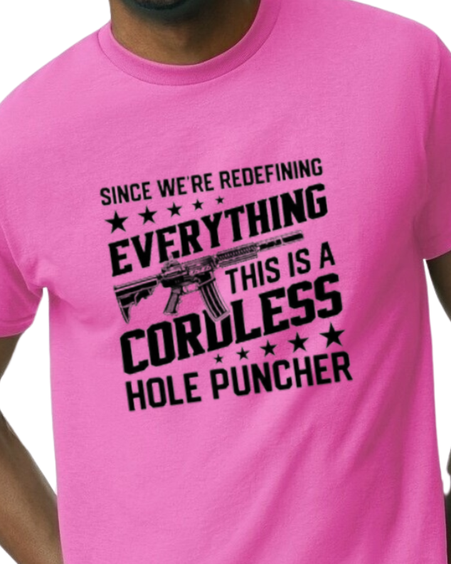 Cordless Holepuncher second amendment design