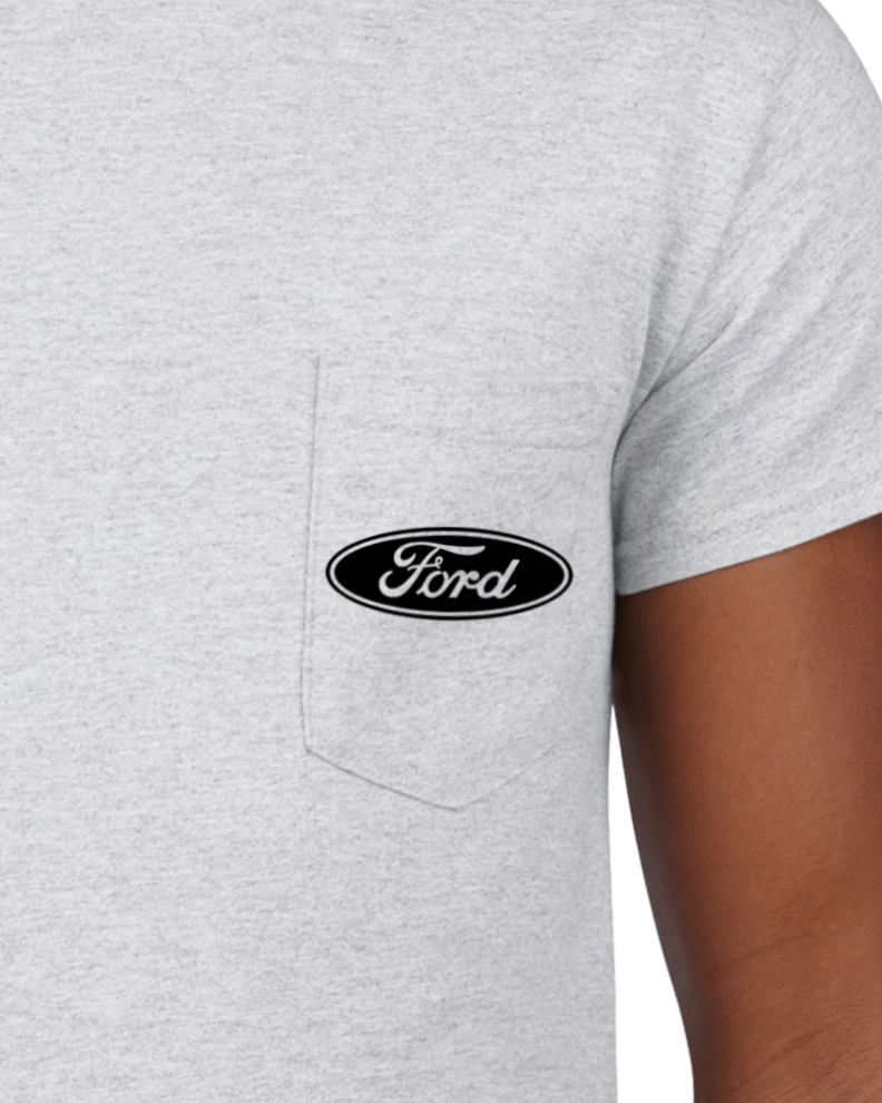 Black Ford logo pocket t-shirt