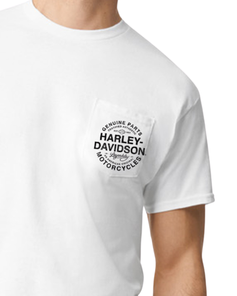 Men's Harley Davidson T-shirt with Pocket