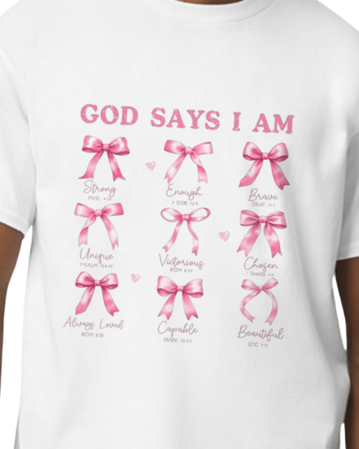 God Says I am.... Bow lovers