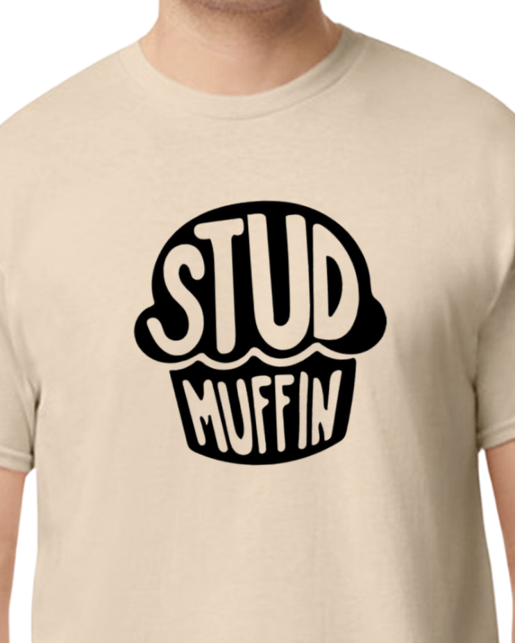 Stud Muffin T-shirt - 50/50 Blend
