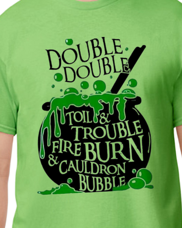 Spell T-shirt - Lime Green - UNISEX