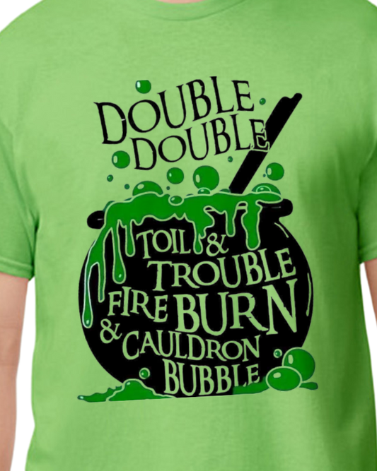 Spell T-shirt - Lime Green - UNISEX