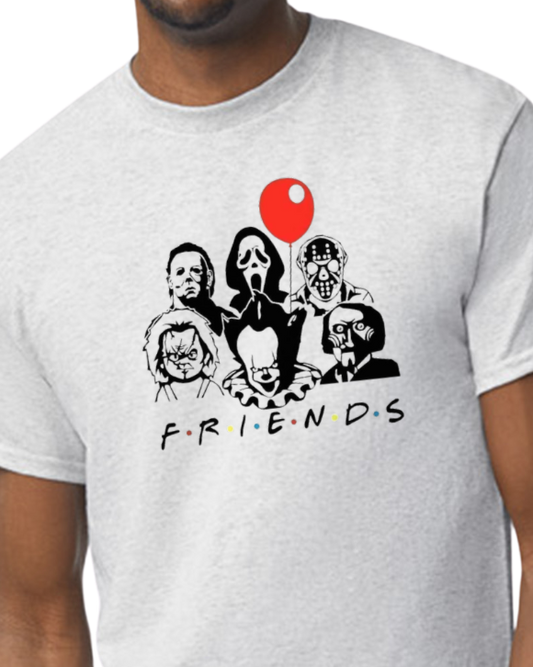 FRIENDS - classic horror character T-shirt