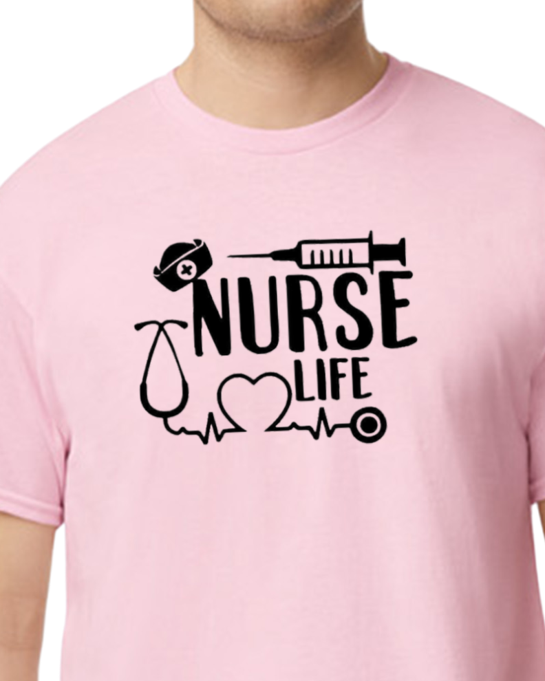 Nurse Life T-shirt - cotton/poly