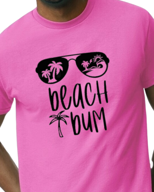 Beach Bum T-shirt - 50/50 Blend