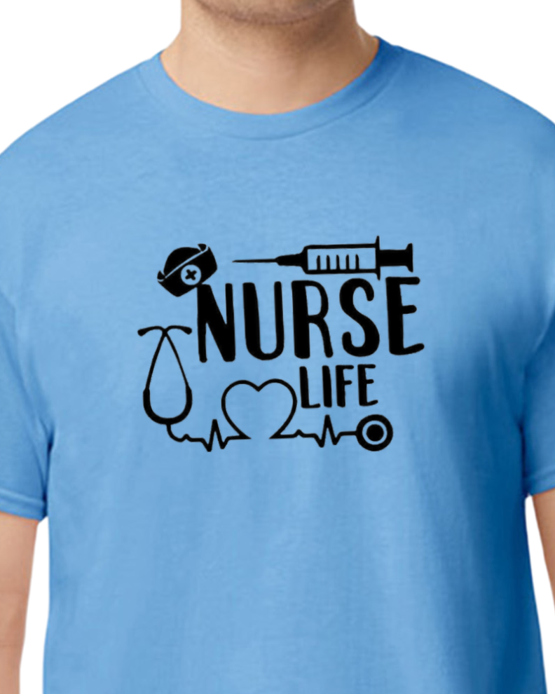 Nurse Life T-shirt - cotton/poly