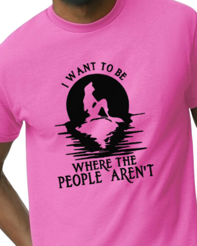 Mermaid - I want to be where the people arn't - 50/50 blend