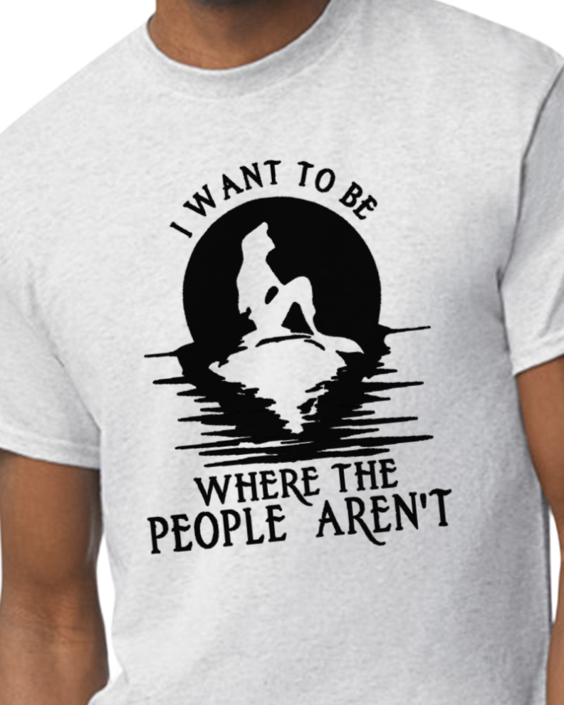 Mermaid - I want to be where the people arn't - 50/50 blend