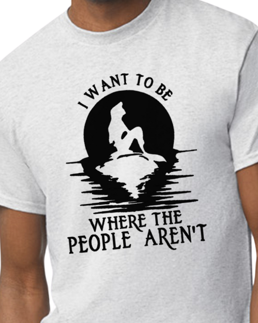 Mermaid - I want to be where the people arn't - 50/50 blend