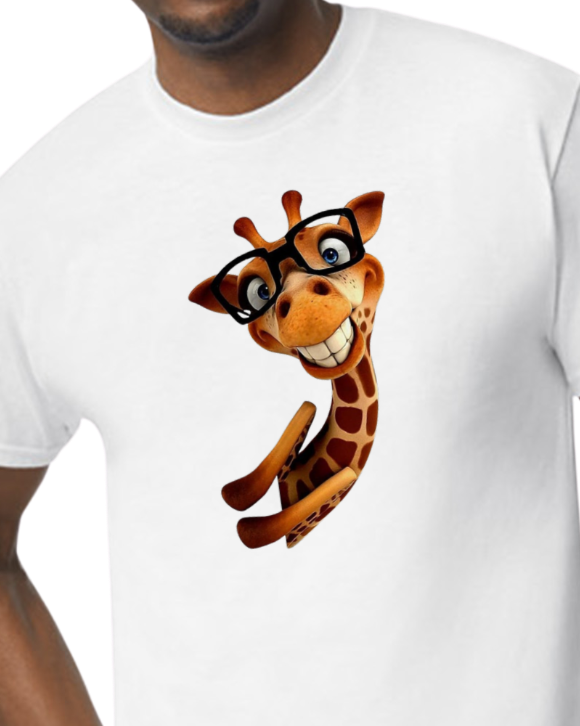 Funny Giraffe - 50/50 blend - Unisex