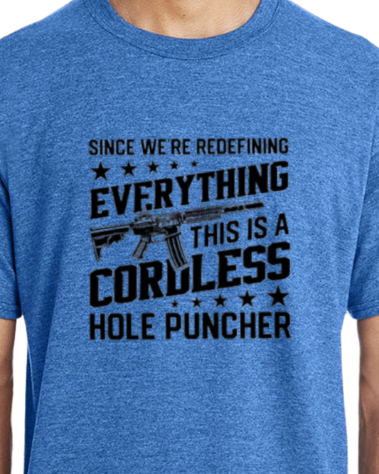 Cordless Holepuncher second amendment design
